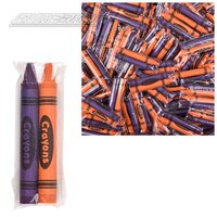 Crayons (2 Pk) 2.25" Purple & Orange