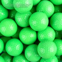 Miniature Golf Balls - Neon Green (50 Cnt)