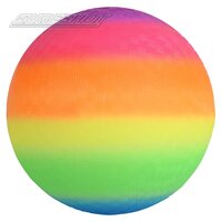 Neon Rainbow Playground Ball 8.5"