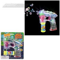 Light-Up B/O Bubble Shooter 6.5"