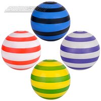 Color Vinyl Ball - Striped (4 Asst.) 15"