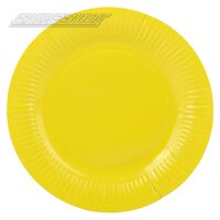 Bright Yellow 9" Plate (250 Cnt)
