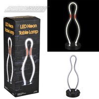 LED Neon Table Lamp - Bowling Pin 12"