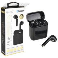 True Wireless Bluetooth Earbuds W/ Charging Case 7.5"