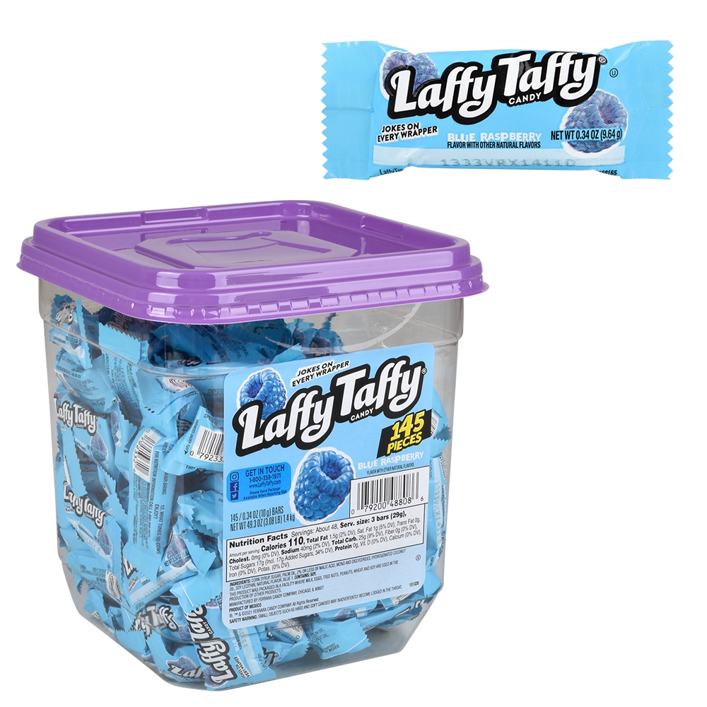 Laffy Taffy Wild Blue Raspberry 145 Cnt