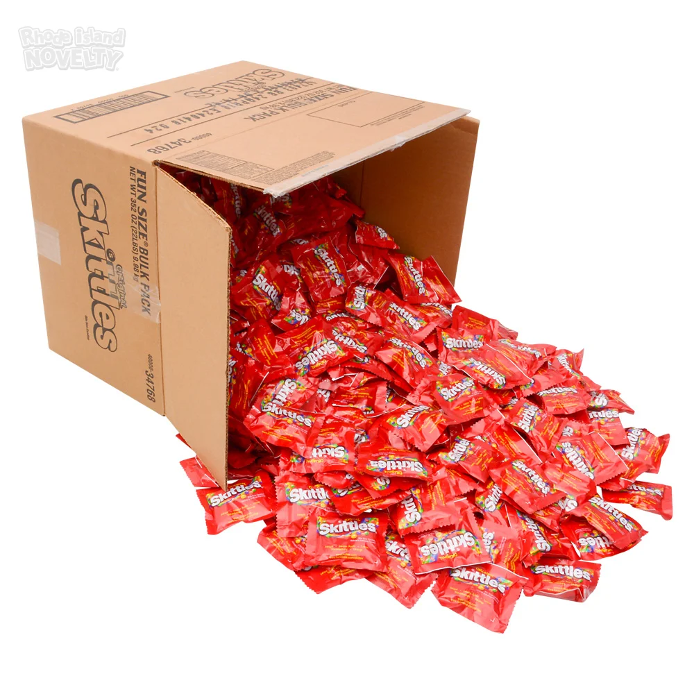 Skittles Bulk Fun Size Original 650 Pcs/cs