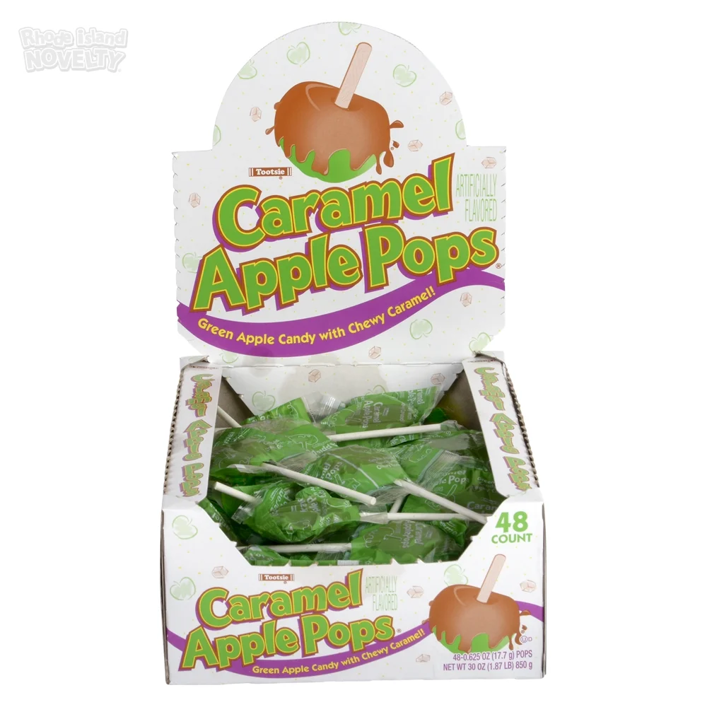 Tootsie Roll Caramel Apple Pops (48 Cnt)