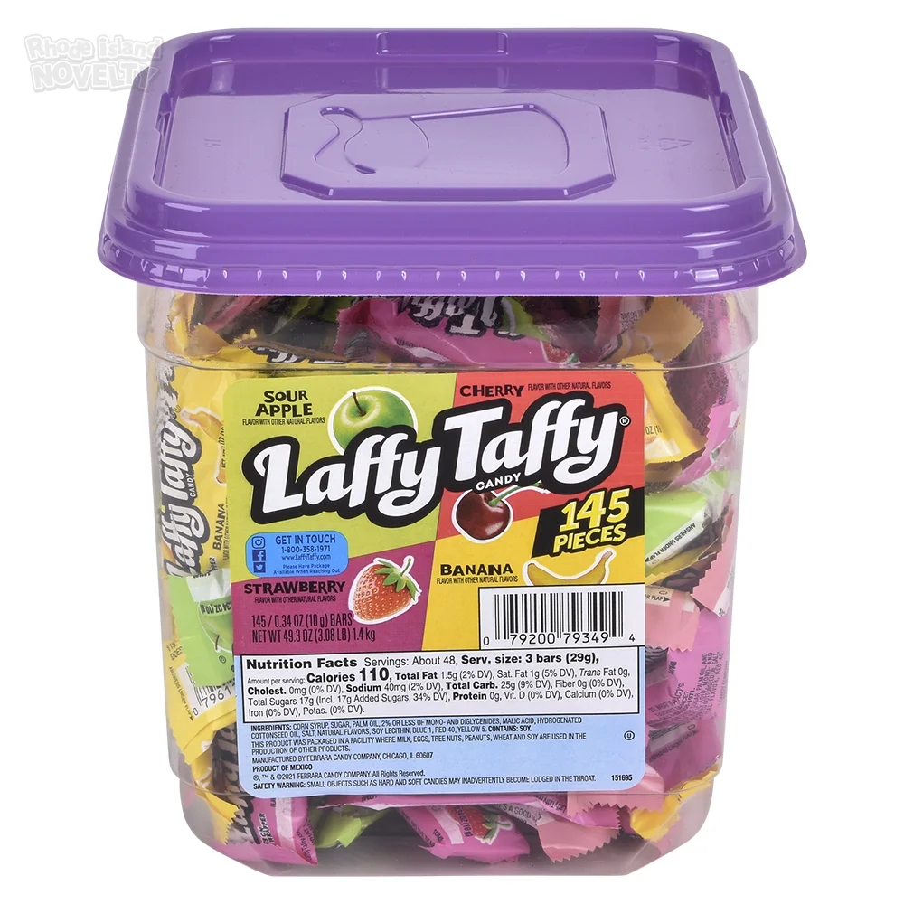 Laffy Taffy Assorted Mini Bars 145ct