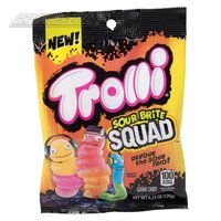 Trolli Sour Brite Squad Peg Bag 4.25oz. (12ea/Cs)