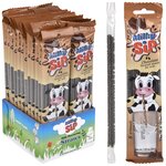 Milk Flavored Straws 1.05 oz (24ea/Dsp) - Chocolate