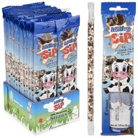Milk Flavored Straws 1.05 oz (24ea/Dsp) - Milk N Cookies