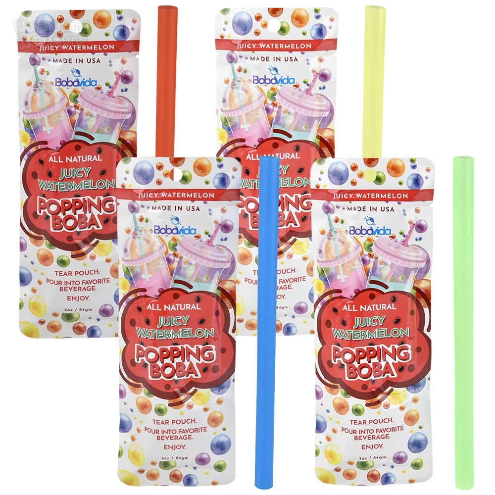 Bobavida Watermeleon Popping Boba 3oz 10 Ct