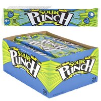 Sour Punch Straws - Blue Raspberry (24 Cnt)