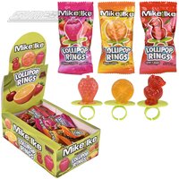 Mike And Ike Lollipop Rings (24 Cnt)