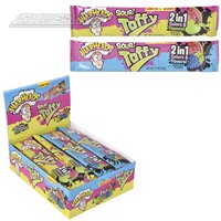 Warheads 2-In-1 Taffy Bar (24 Cnt)