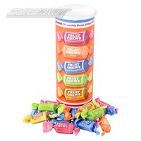 Fruit Tootsie Roll Bank 5.7oz (24 Cnt)