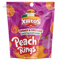 Peach Rings Chamoy And Chili Lime 4 oz (25ea/Cs)