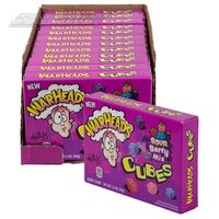 Warheads Sour Berry Mix Cubes 3.4oz Theatre Box (12ea/Cs)