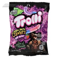 Trolli Sour Brite Crawlers Very Berry 5oz Peg Bag