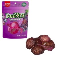 Peelerz Gummy Grape Peg Bag (12 Cnt) 6 Oz.