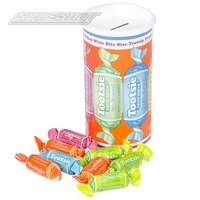 Fruit Tootsie Roll Bank (4 Oz.)