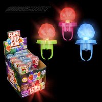 Kidsmania Flash Pop Ring (3 Asst) (24 Cnt)