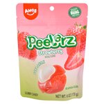 Peelerz Gummy Strawberry Peg Bag (12 Cnt) 6 oz