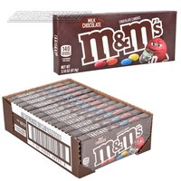 M&M Milk Chocolate Theater Box Candy (K) 12pc/Case