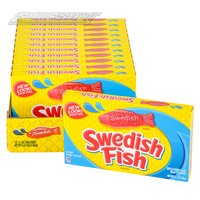 Swedish Fish Red Theater Box Candy 12pc/case