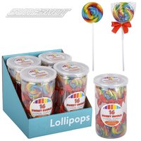 Rainbow Swirl Pops 2" (16 Cnt) (4tubs/display)