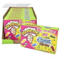 Warheads Ooze Chews Theater Box 12 Pc/Case