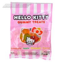 Hello Kitty Fruit Gummi Treats Peg Bag 5oz (12ea/Case)