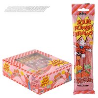 Sour Power Straws (24cnt) - Strawberry 1.75oz.