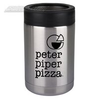 Ppp Double Wall Stainless Steel Can Cooler 3"