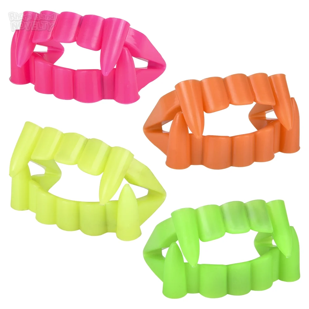 Neon Goofy Teeth 2"
