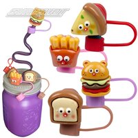 Junk Food Straw Topper 1" (4 Asst.) (36ea=unit)