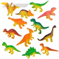Mini Realistic Dinos(12 Asst.) 2"