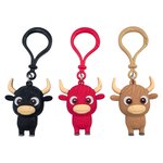 Highland Cow Keyclip (3 Asst) 2"