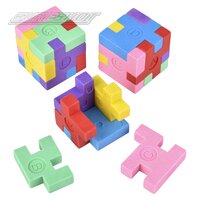 Puzzle Eraser Cube 1" X 1"
