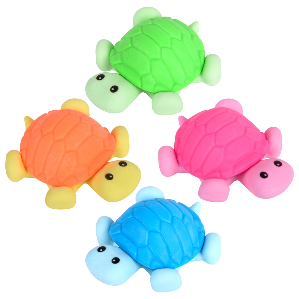 Turtle Eraser (4 Asst.) 2"
