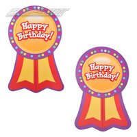 Happy Birthday Sticker Badge 5"