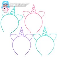 Unicorn Headband (3 Asst.) 8"