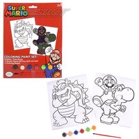 Coloring Paint Set - Super Mario