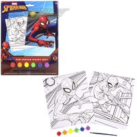 Coloring Paint Set - Spiderman