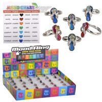 Sandal Mood Rings (36pc/Display)