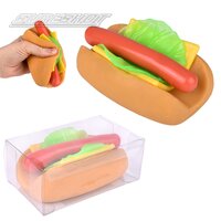 Stretchy Hot Dog 4.5"