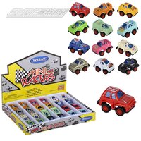 Die-Cast Pull Back Micro Racers