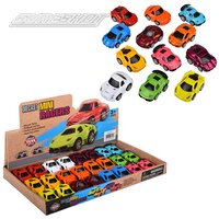 Die-Cast Pull Back Mini Racers (24pc/Min)