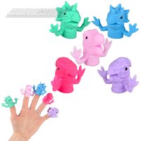 Dinosaur Finger Puppet (5 Asst.) (48pcs=unit) 1.5"