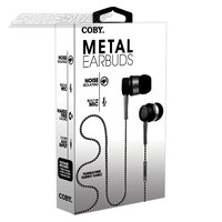 Metal Chrome Wire Earbuds